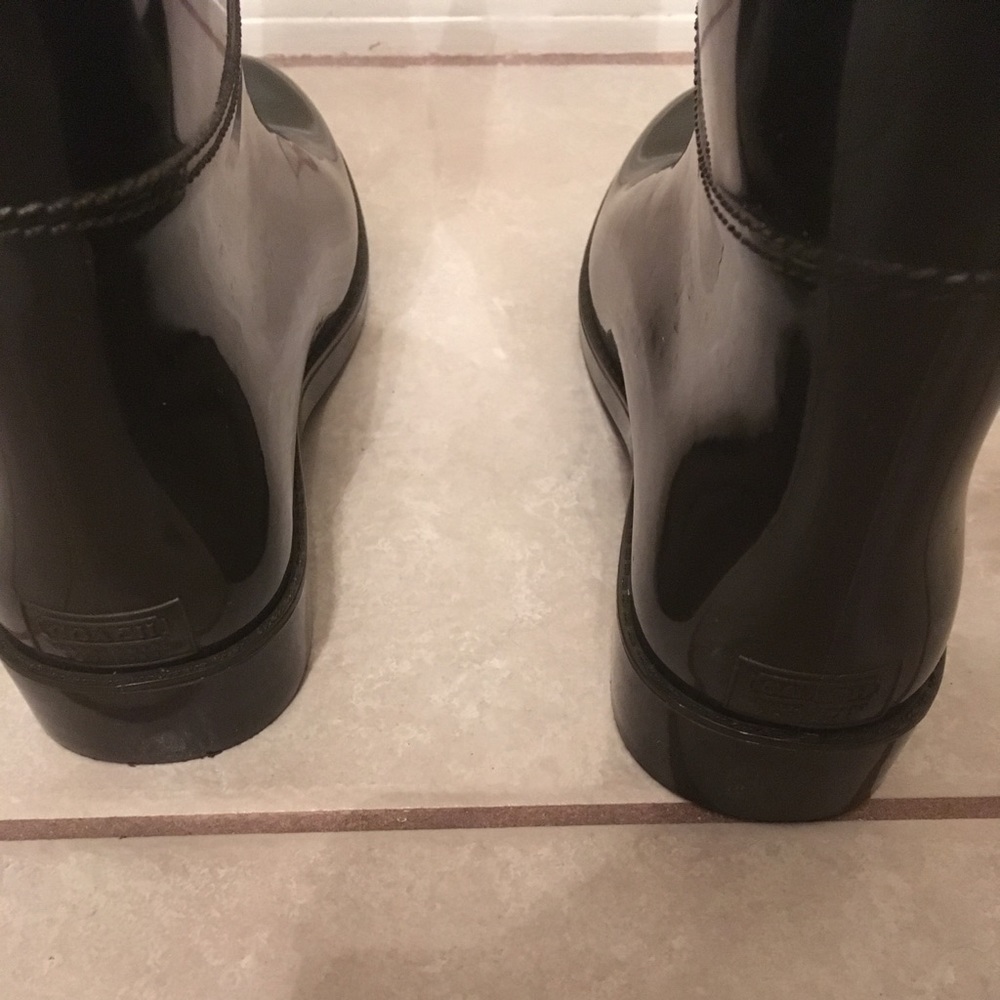 Coach rain boots - Picture 4 of 4